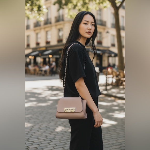 Zac Pozen Women’s Gray Eartha Mini Crossbag Purse - Picture 16 of 16